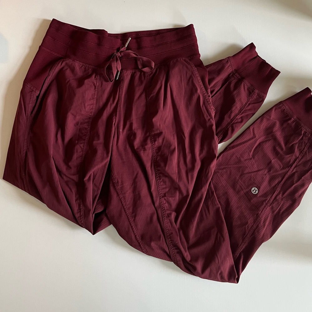 Maroon Lululemon Joggers